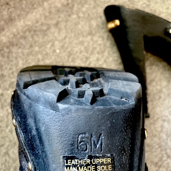 Michael Kors shearling fur mule high heel - Picture 6 of 6